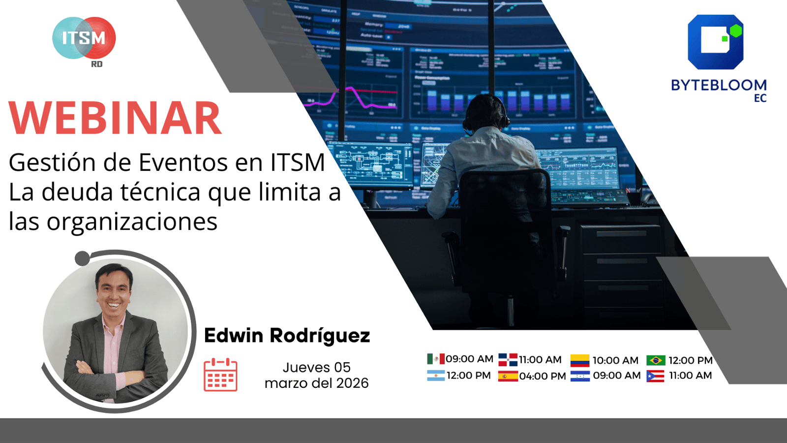 Gestión de Eventos en ITSM ​La deuda técnica que limita a las organizaciones